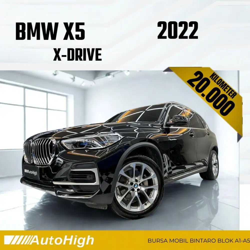 DP10% [Km20.000] X5 7Seater 2022 Black Reg 2023 #AUTOHIGH