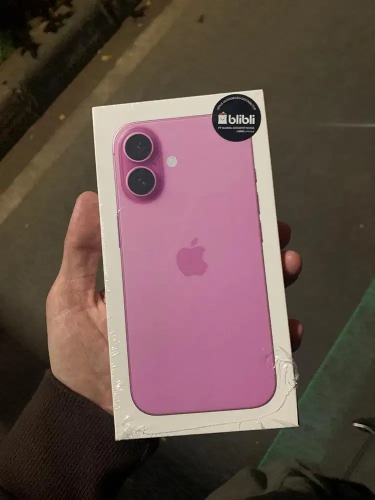 iPhone 16 Pink iBox segel BNIB