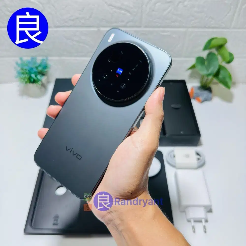 Vivo X300 Pro 16/512GB Phantom Black Garansi Resmi Indo Fullset Ori