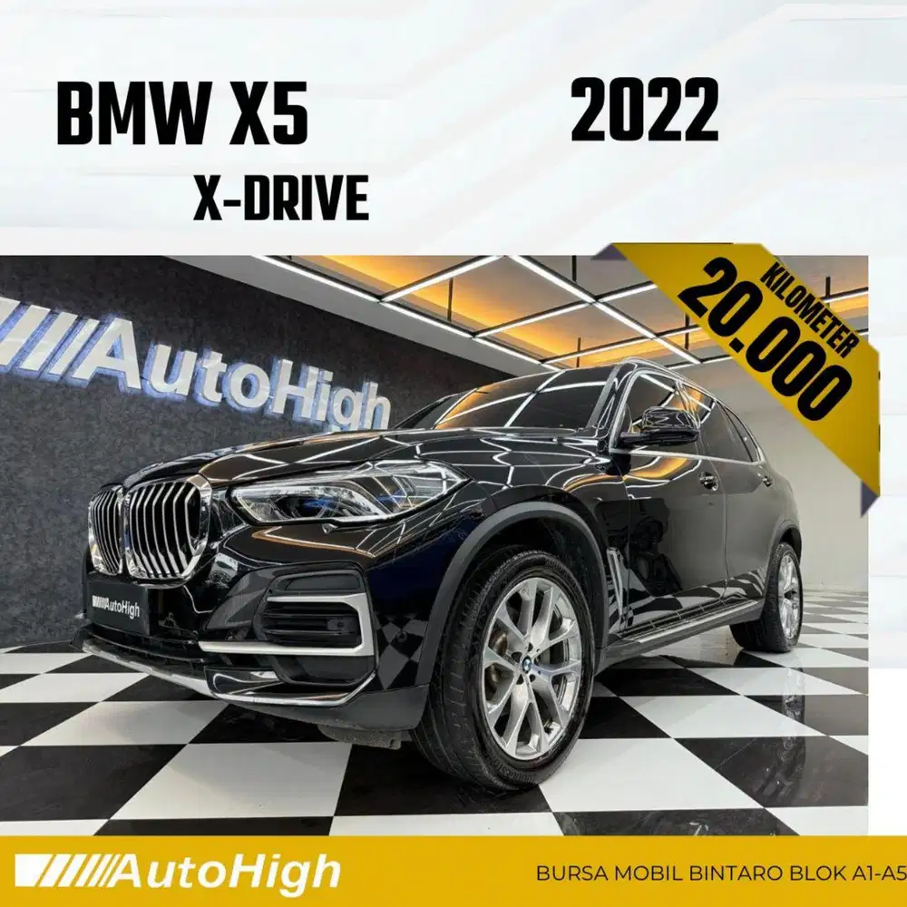DP10% [Km20.000] X5 7Seater 2022 Black Reg 2021 #AUTOHIGH
