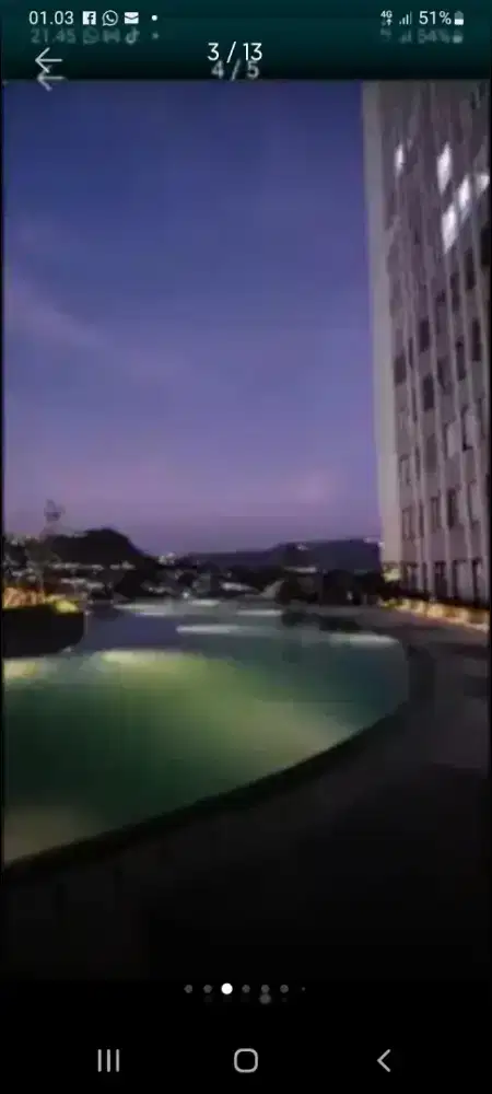 Jual unit apartemen tipe standar