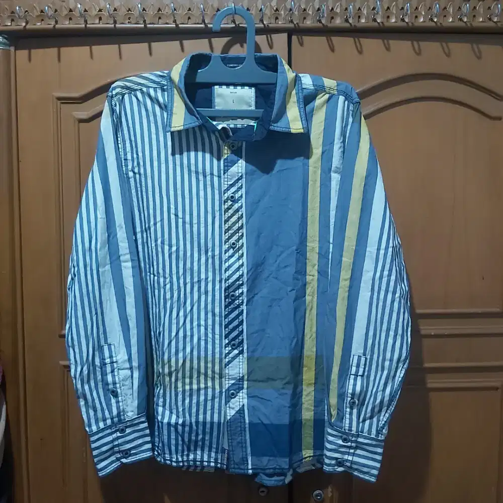 Kemeja Brand X.Eight Original Seri Comfort Fit Size L