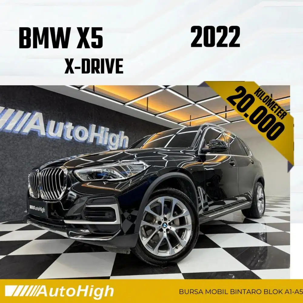 DP10% [Km20.000] X5 7Seater 2022 Black Reg 2021 #AUTOHIGH