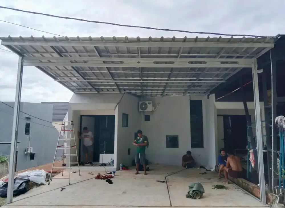 Pasang rangka baja ringan SNI