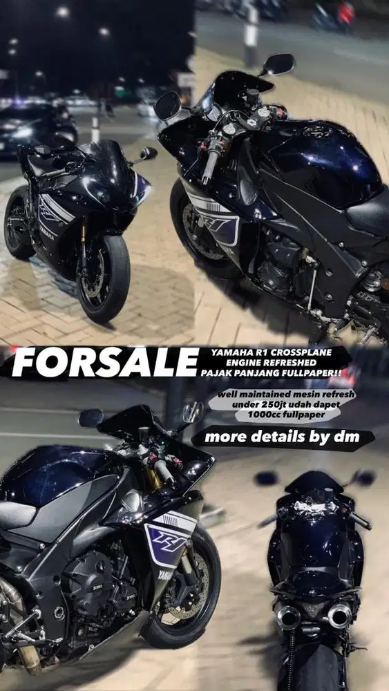 YAMAHA R1 CROSSPLANE