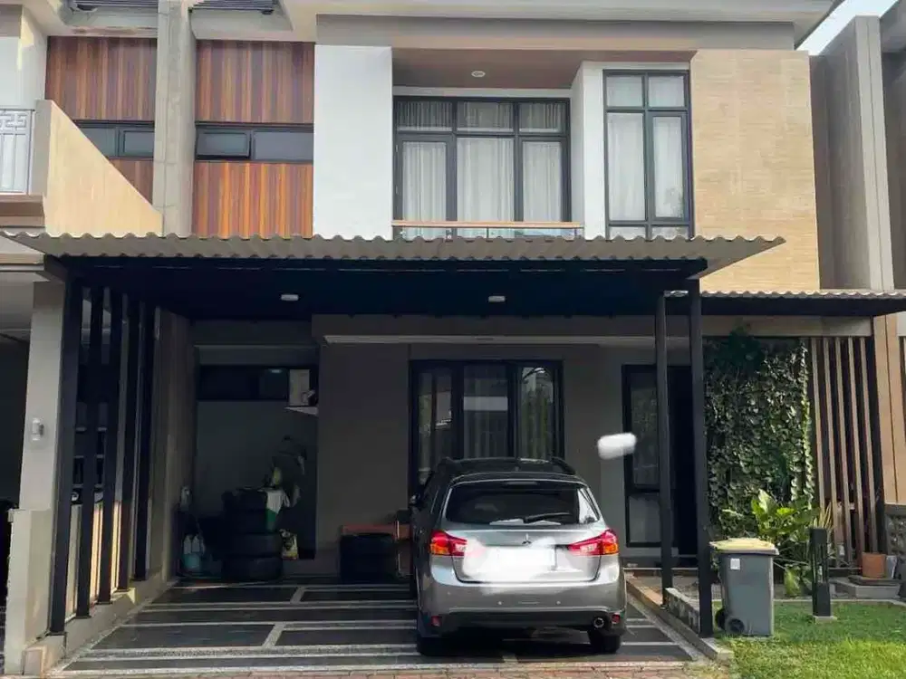 Dijual rumah kota wisata 2lantai siap huni full furnish