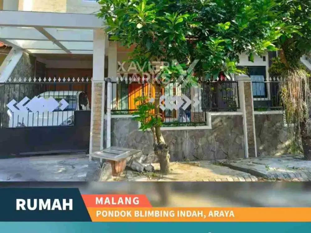 DIJUAL / DISEWAKAN MURAH RUMAH TERAWAT DI PBI, ARAYA MALANG