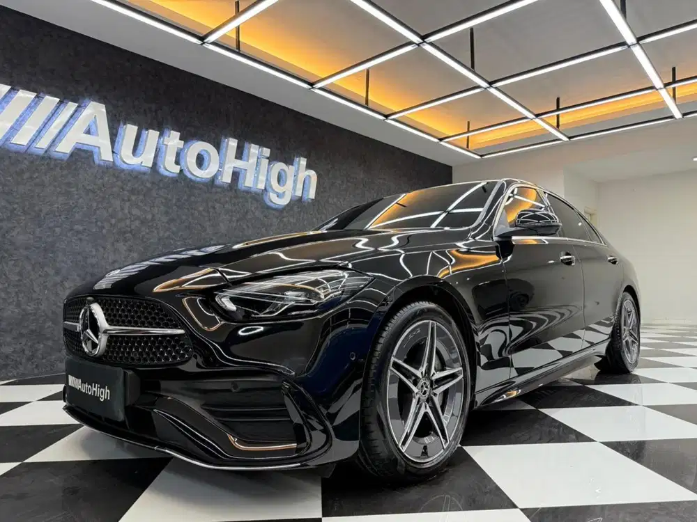DP10% [Km6.000] C300 AMG 2023 Black Reg 2024 #AUTOHIGH