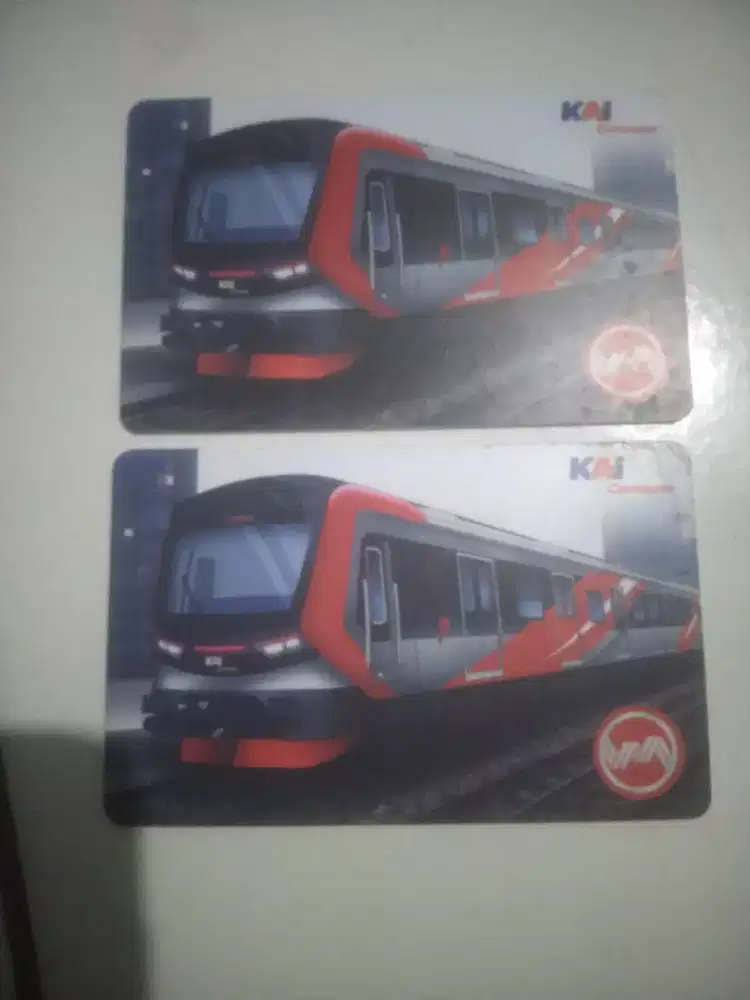 Kartu KRL 2 pcs jual butuh