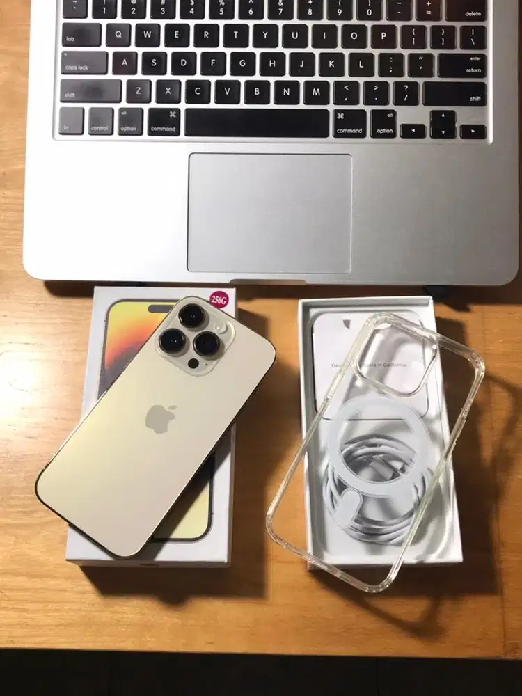 iPhone 14 Pro 256GB GOLD Inter All Operator Mulus | BUKAN SIMLOCK