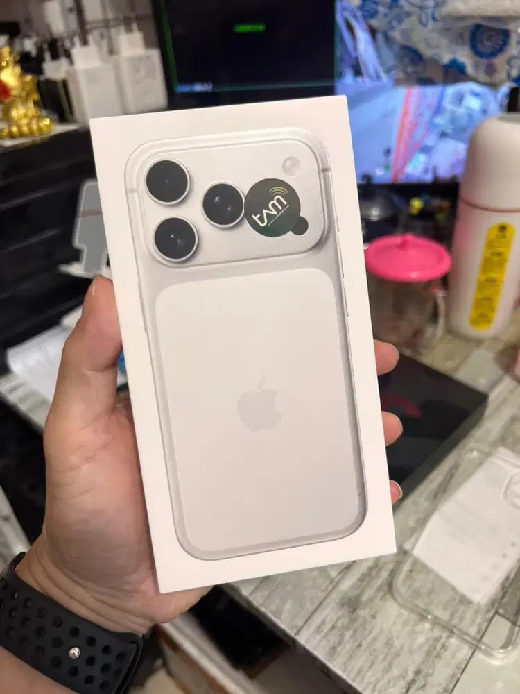 Iphone 17 pro 256 ibox silver new segel original harga net aja
