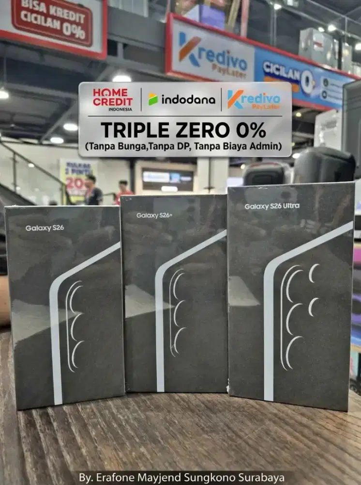 SAMSUNG S26 ULTRA CICILAN 0% TANPA DP & ADMIN (SYARAT CEK KTP SAJA)