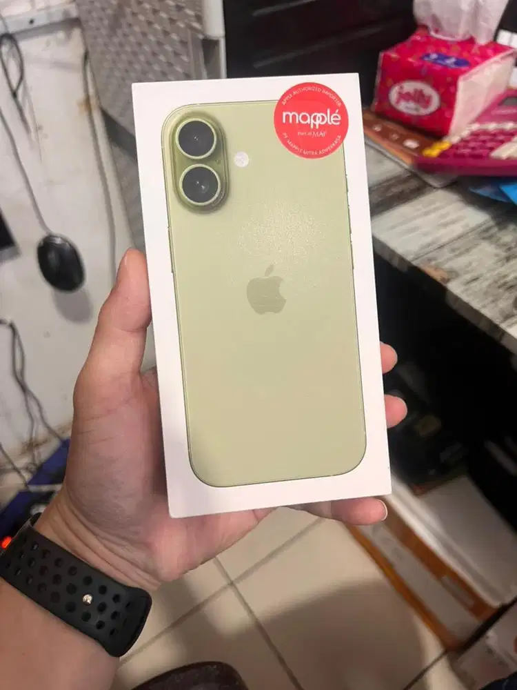 Iphone 17 256 warna sage resmi new segel original harga net aja