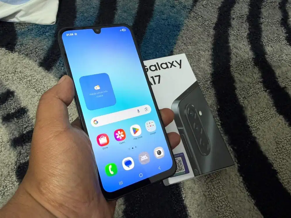 Samsung a17 8/128gb mulus 100% seperti baru fullsst