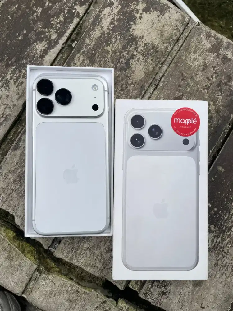 IPHONE 17 PM SILVER 256 DIGIMAP PAKET LENGKAP