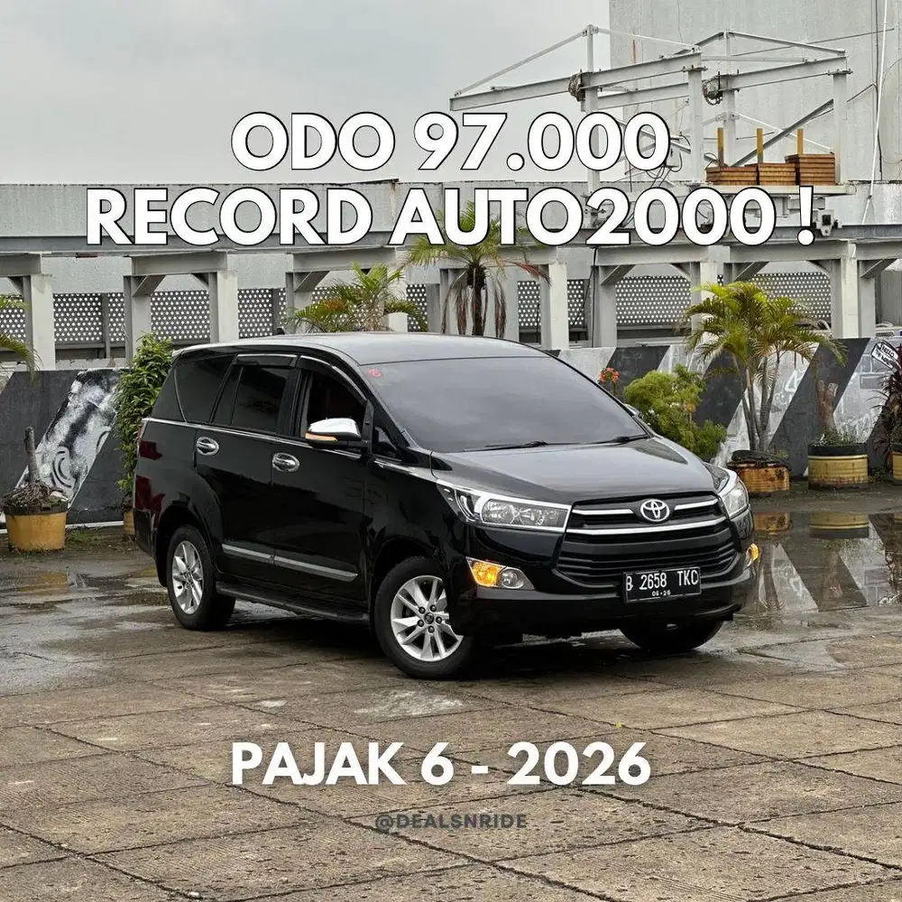 KM 97.000 ANTIKK !! PAJAK 6/2026 TOYOTA INNOVA REBORN G BENSIN 2016