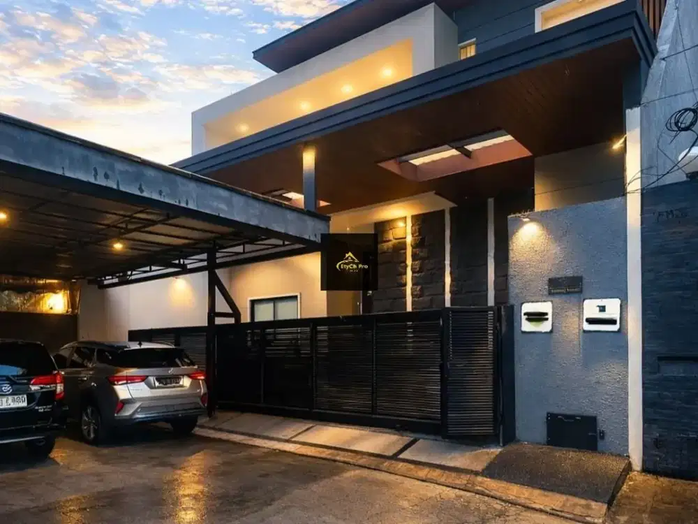 D35.RUMAH LUX ADA SWIMMING POOL LOKASI STRATEGIS DI GUNUNG SAHARI SAWAH BESAR