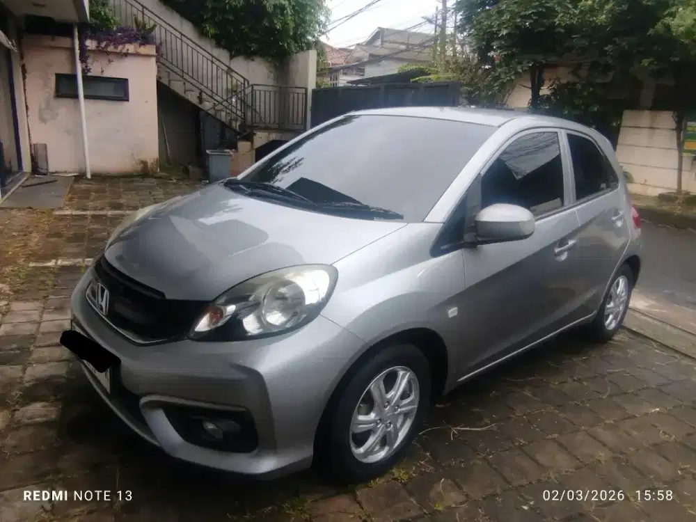 Low km 49rb Honda Brio E AT full orisinil luar dalam