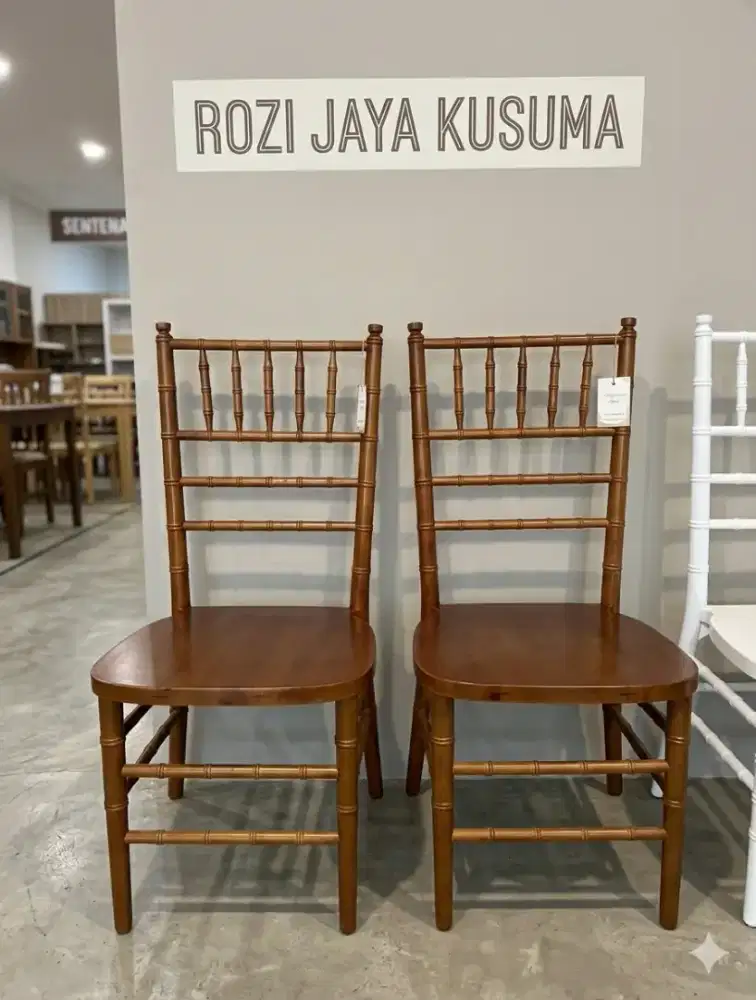 Kursi Tiffany chair furniture kayu