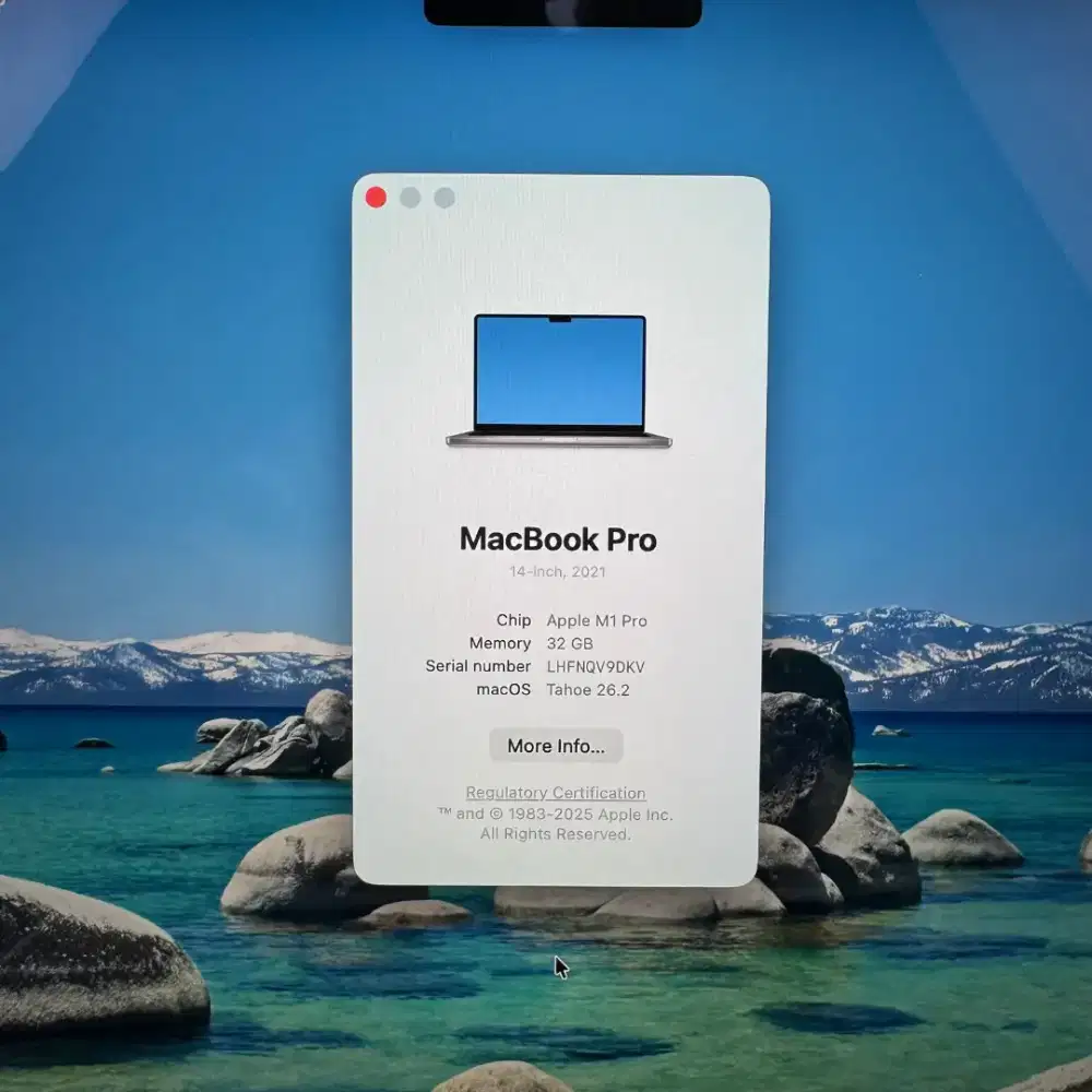 Macbook M1 Pro 14 inch Ram 32 Ssd 512 Full set Space Grey