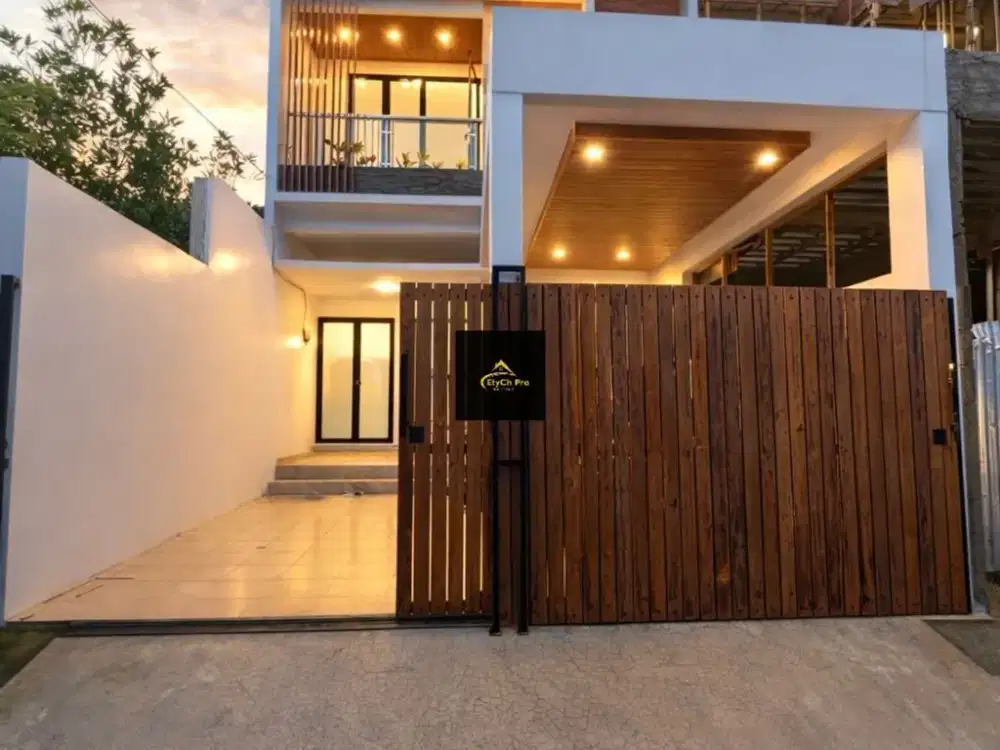 D33.Rumah Baru dan Kokoh Lokasi Dalam Komplek Di Duren Sawit Jakarta Timur