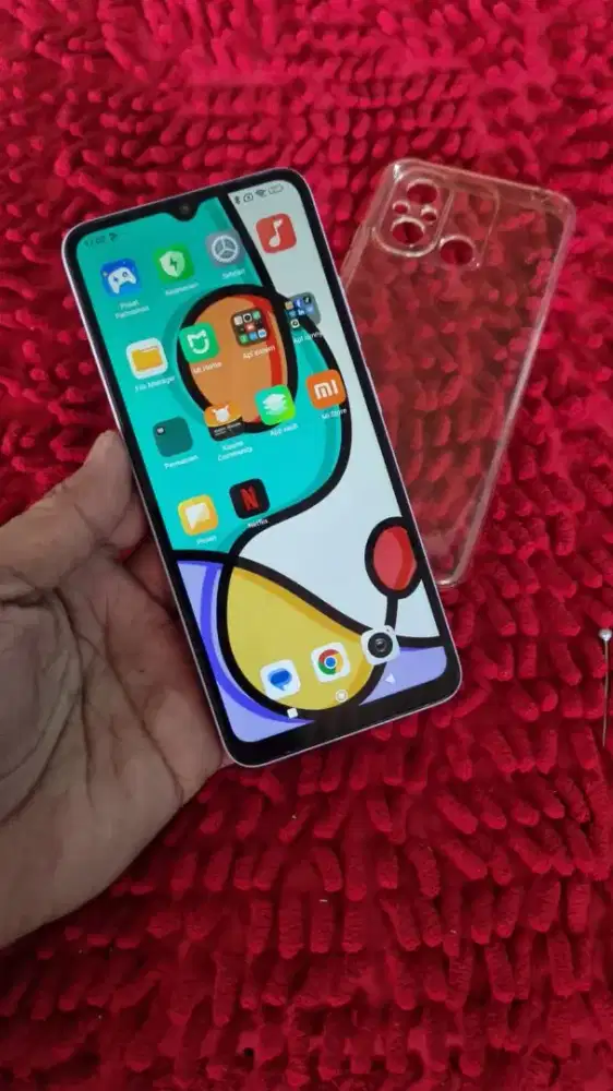 Redmi 12c ram 4/64 mulus no minus hp charger