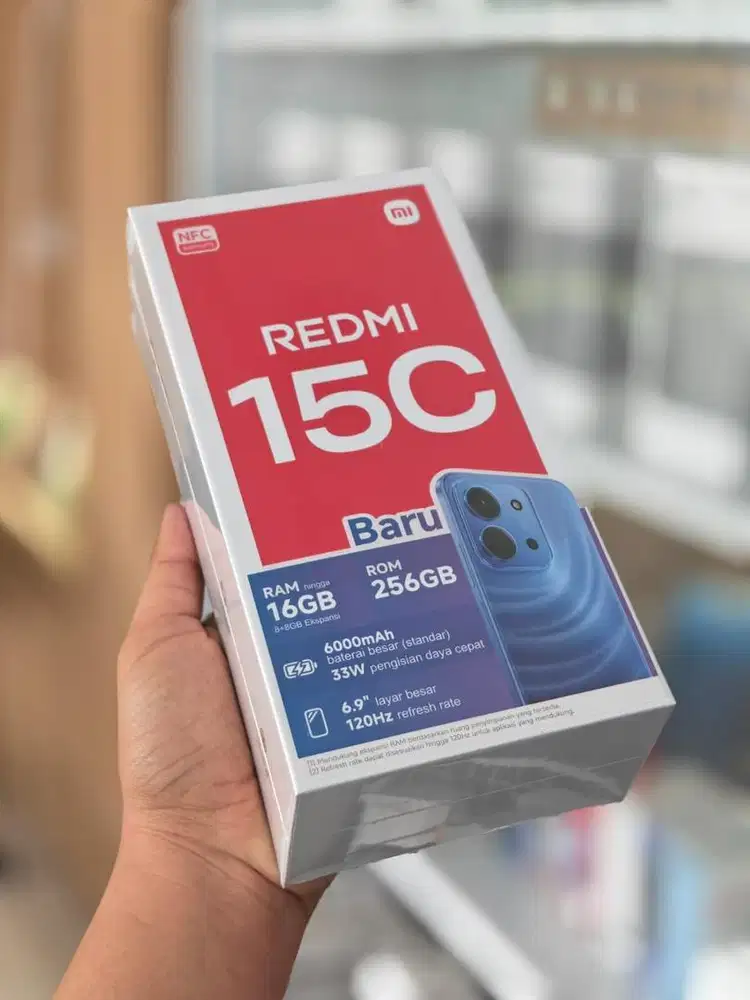 REDMI 15C PALING LARIS RAM HINGGA 16GB