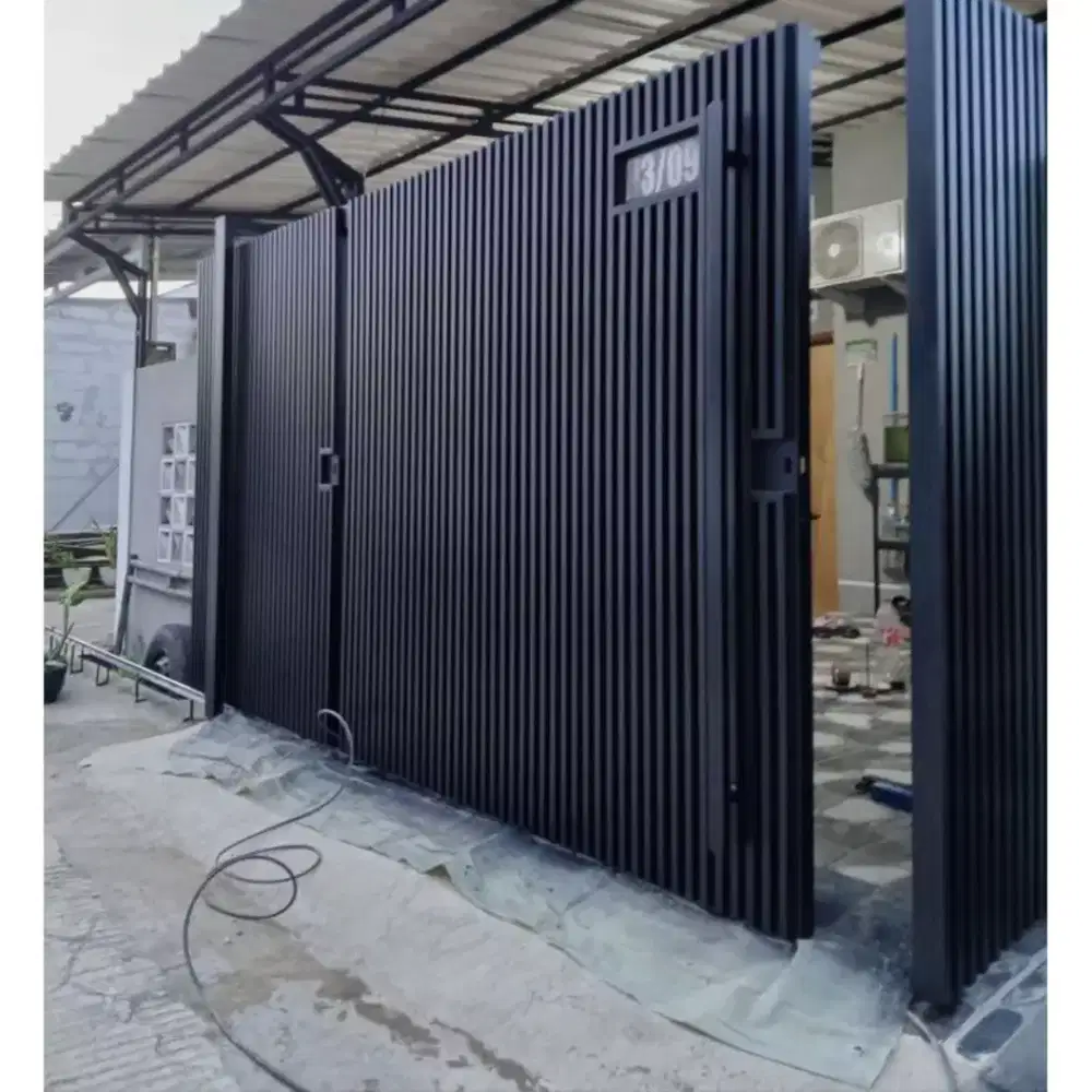 Pagar Hollow Galvanis Minimalis - Hilal Decorations