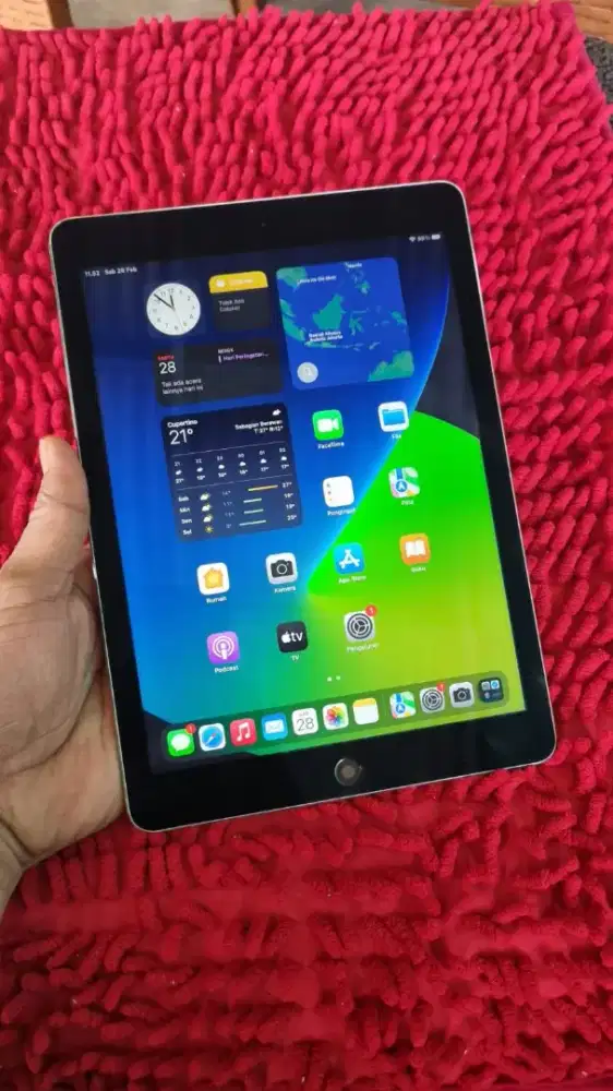 Ip@d air 2 32gb wifi no minus pad&charger