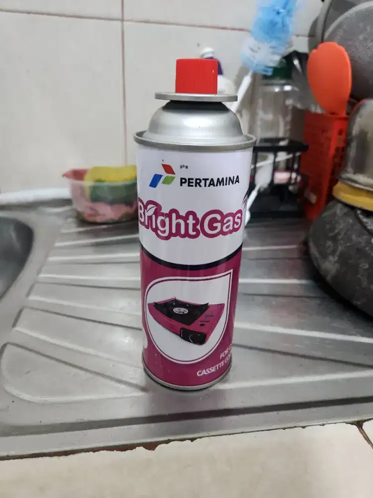 Kaleng bright gas portable
