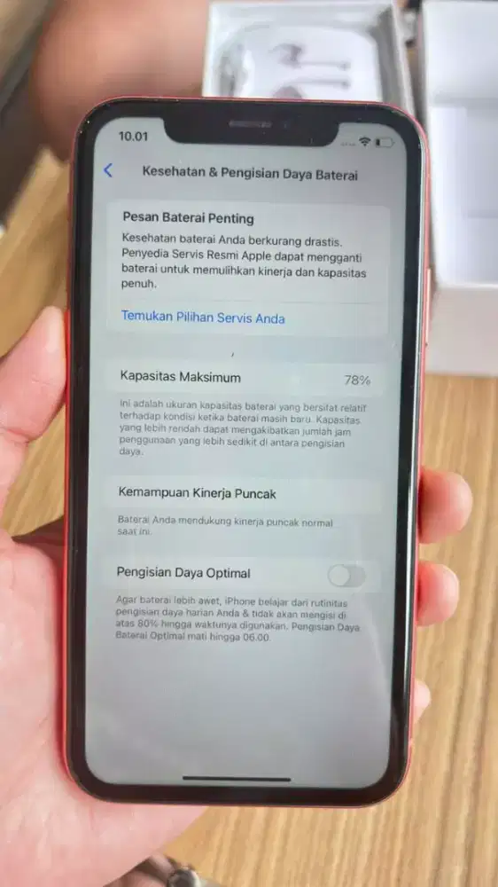 Jual iPhone XR 64 gb fullset inter