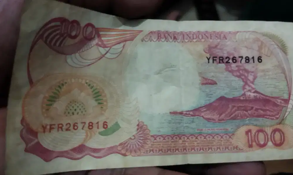 Jual duit 100 rupiah 1992 dan 500 rupiah orang utan