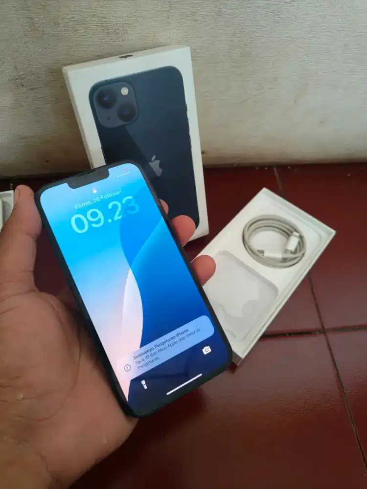 iPhone 13 128gb bh 93% ibox barang super mulus
