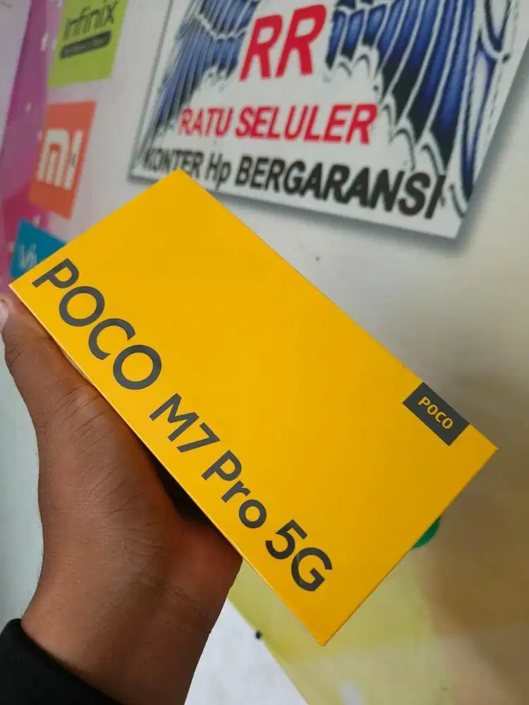 New poco m7 pro 5G ram8/256 garansi resmi1 tahun