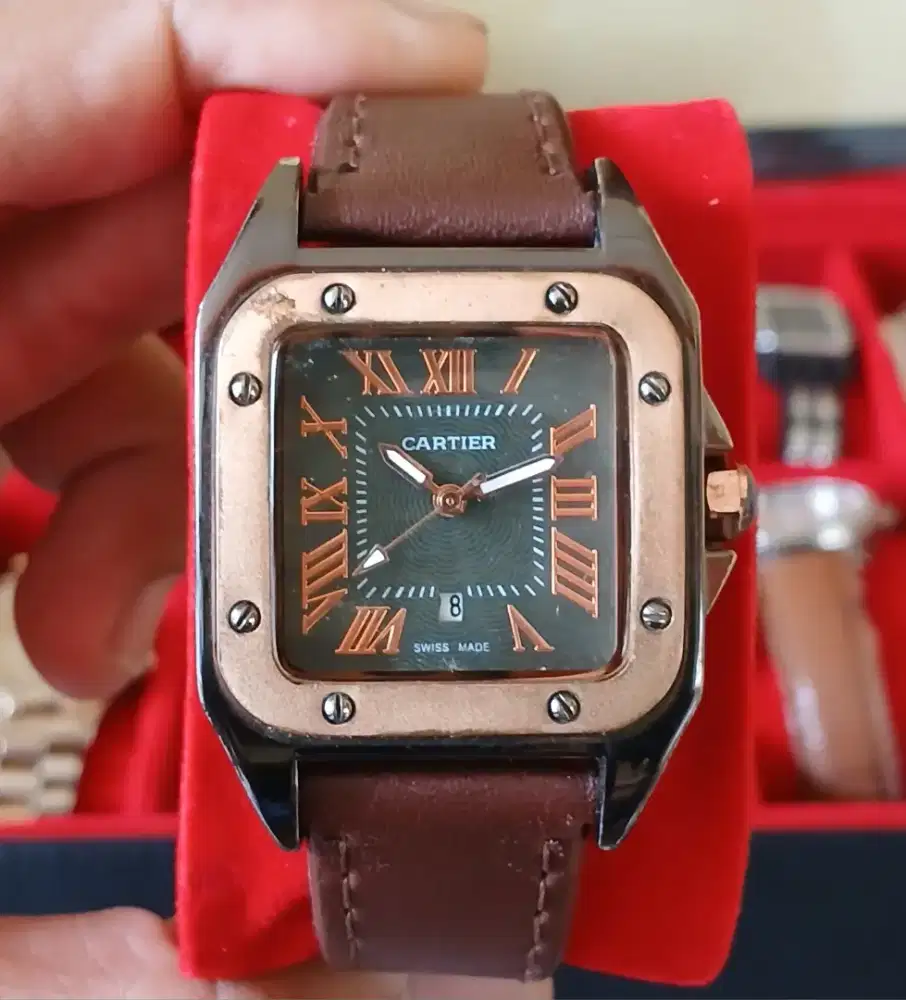 Jam Tangan Cartier Santos