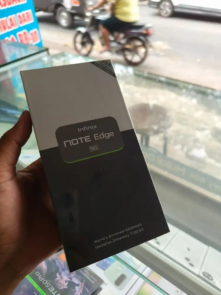 New infinix note edg 5G ram8/256 garansi resmi  1 tahun
