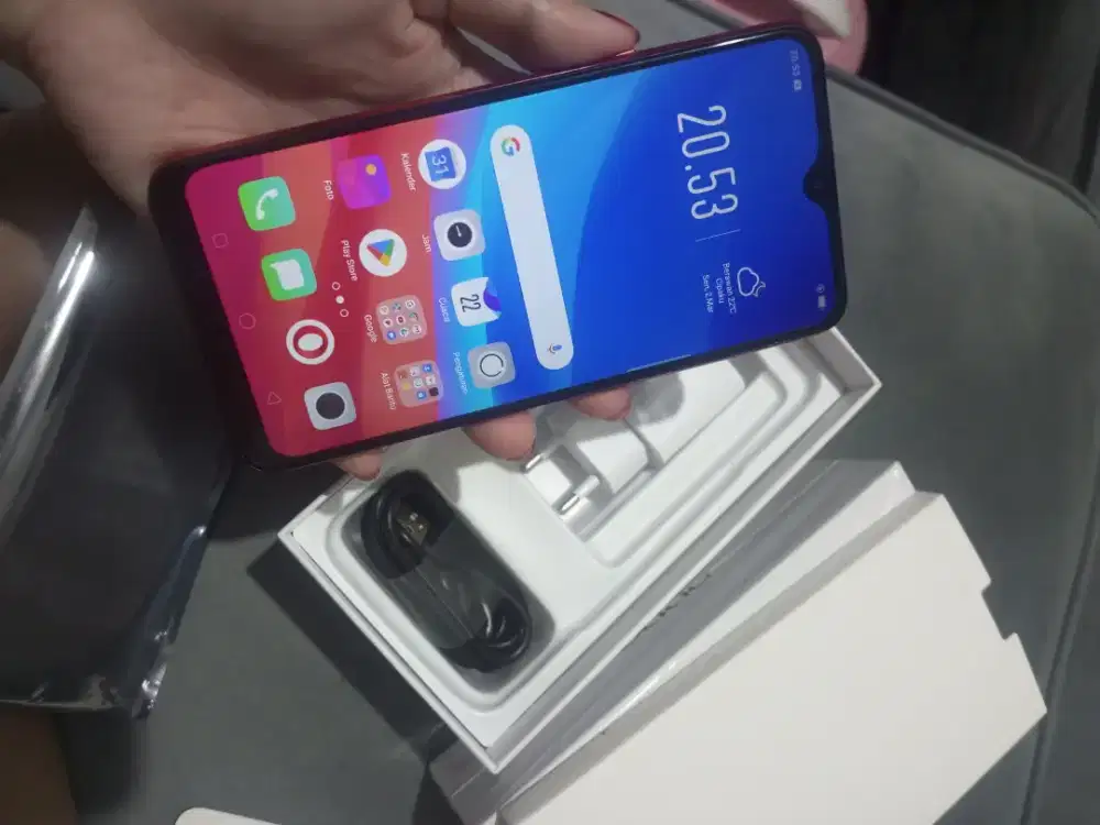 Oppo a5s ram 8/256 kumplit