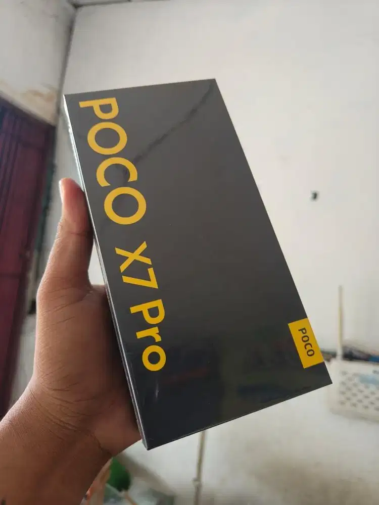 New poco x7 pro ram12/512 garansi resmi 1 tahun