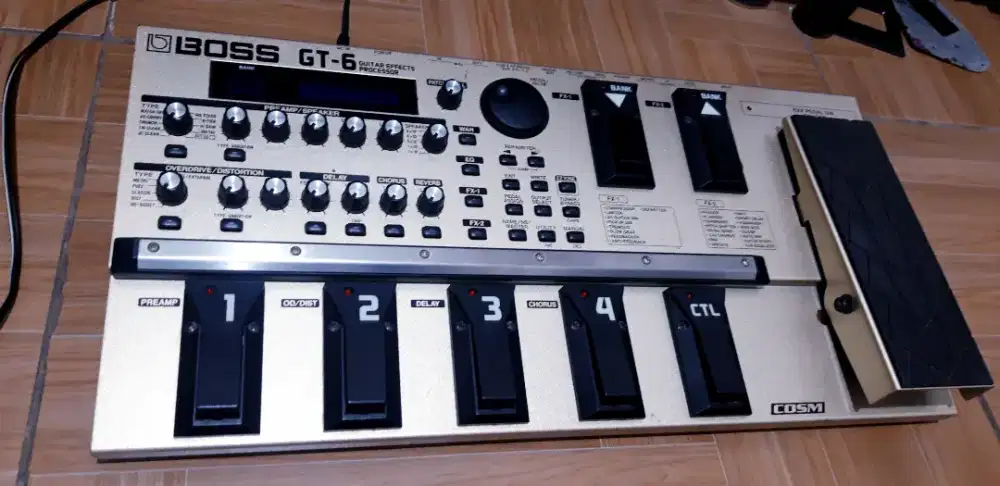 Efek gitar boos gt mulus normal