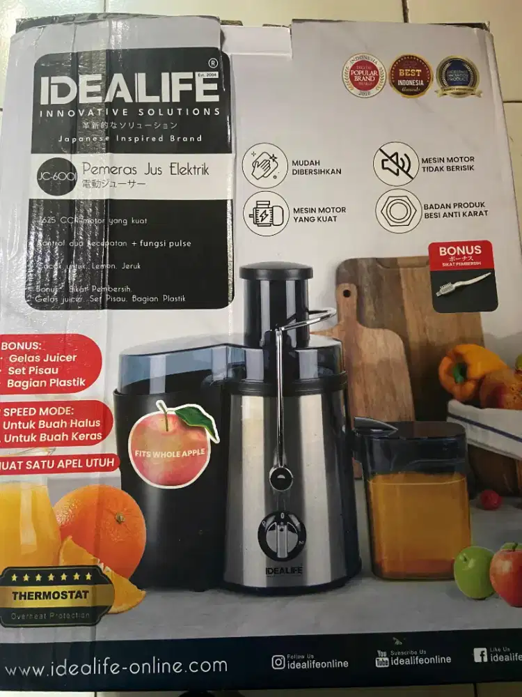 Pemeras jus elektrik merk idealife