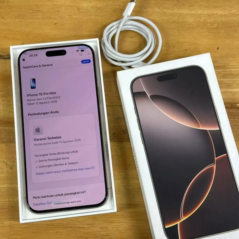 iphone 16pro max 256 ibox