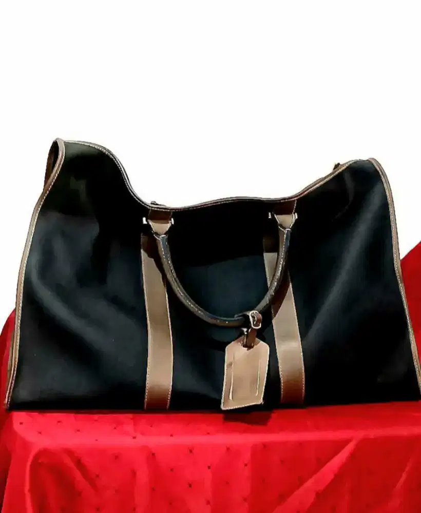 [VINTAGE] Dunhill London Travel Duffle Bag - Made in Italy (Original)