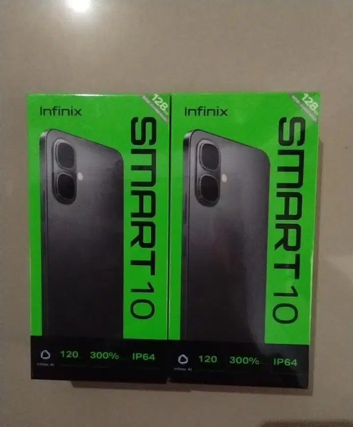 New infinix smrt 10 ram4/128 garansi resmi 1 tahun