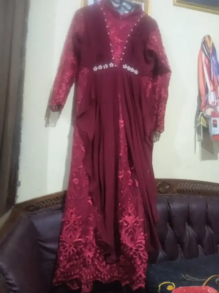 Gamis brokat anak