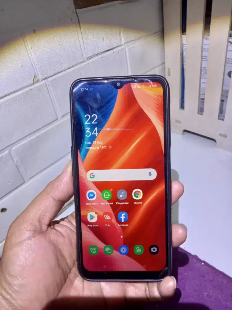 Oppo a54s ram 6/128Gb lengkap