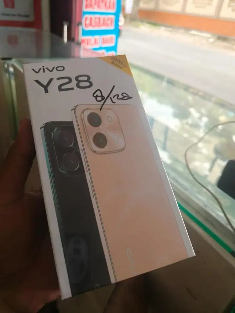 New vivo y28 ram8/128 garansi resmi 1 tahun