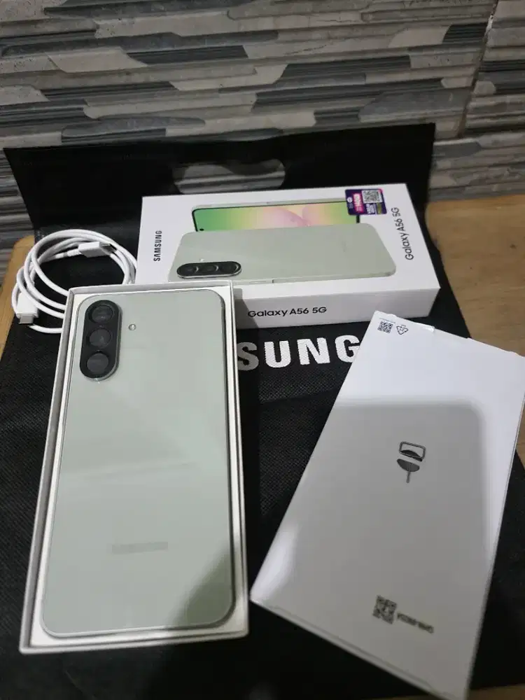 Samsung A56 5G 8/256GB sein resmi fullset like new perfect