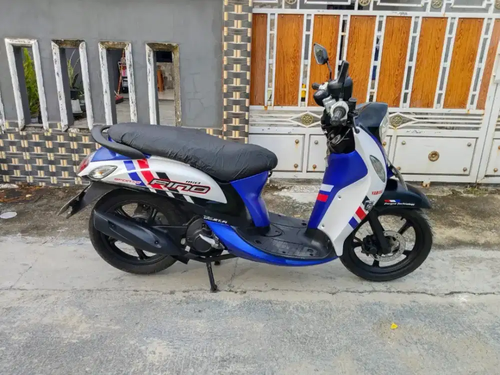 Yamaha Fino tahun 2014 mesin cvt halus siap pakai