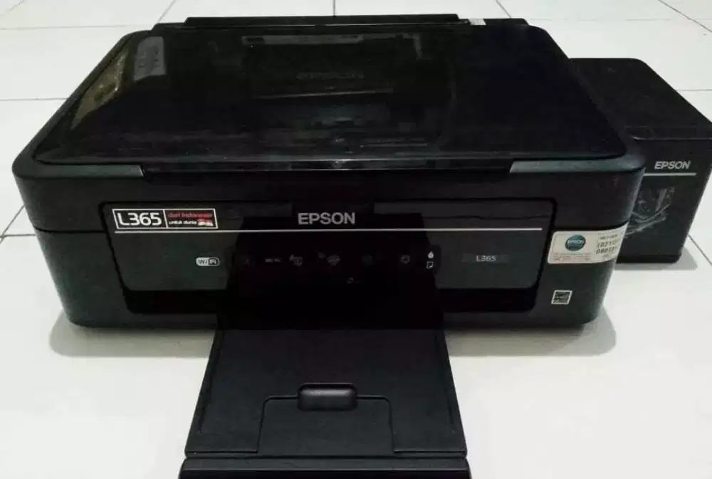 PRINTER EPSON L 365wifi PRINT SCAN COPY  READY TINGGAL PAKAI & GARANSI