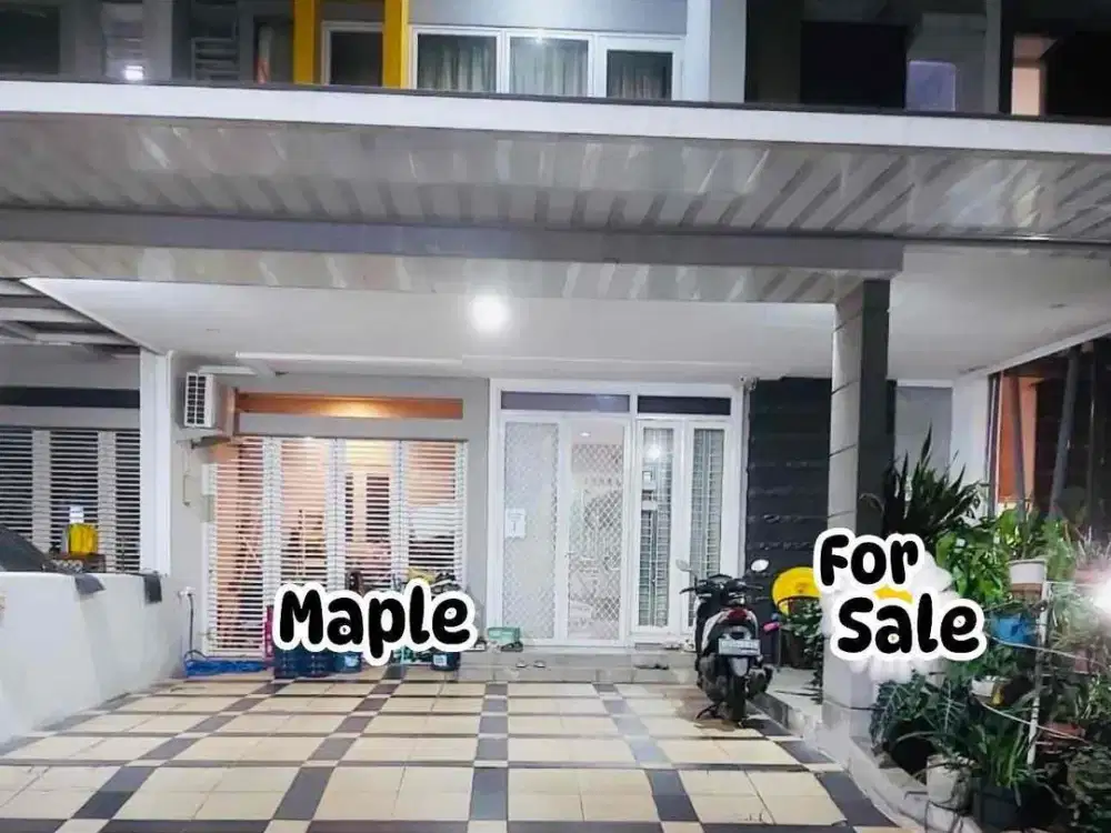 Cluster Maple 8x18 Renovasi Summarecon Bekasi Semi Furnish